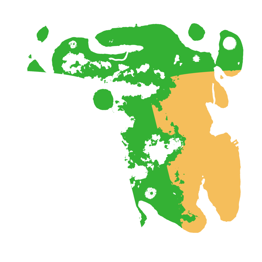 Biome Rust Map: Procedural Map, Size: 3500, Seed: 1544482347