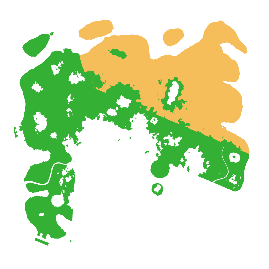 Biome Rust Map: Procedural Map, Size: 3850, Seed: 1047086672