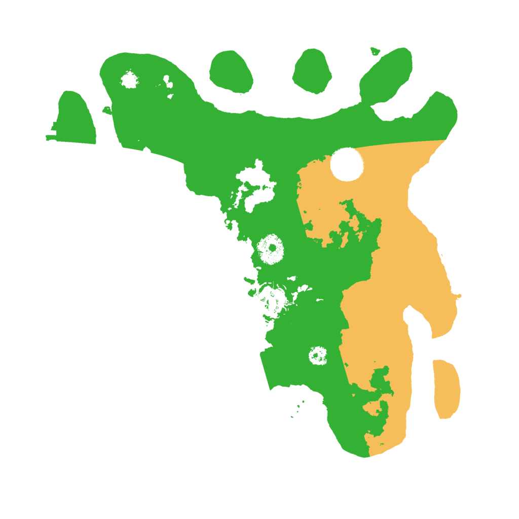 Biome Rust Map: Procedural Map, Size: 2800, Seed: 1321391476