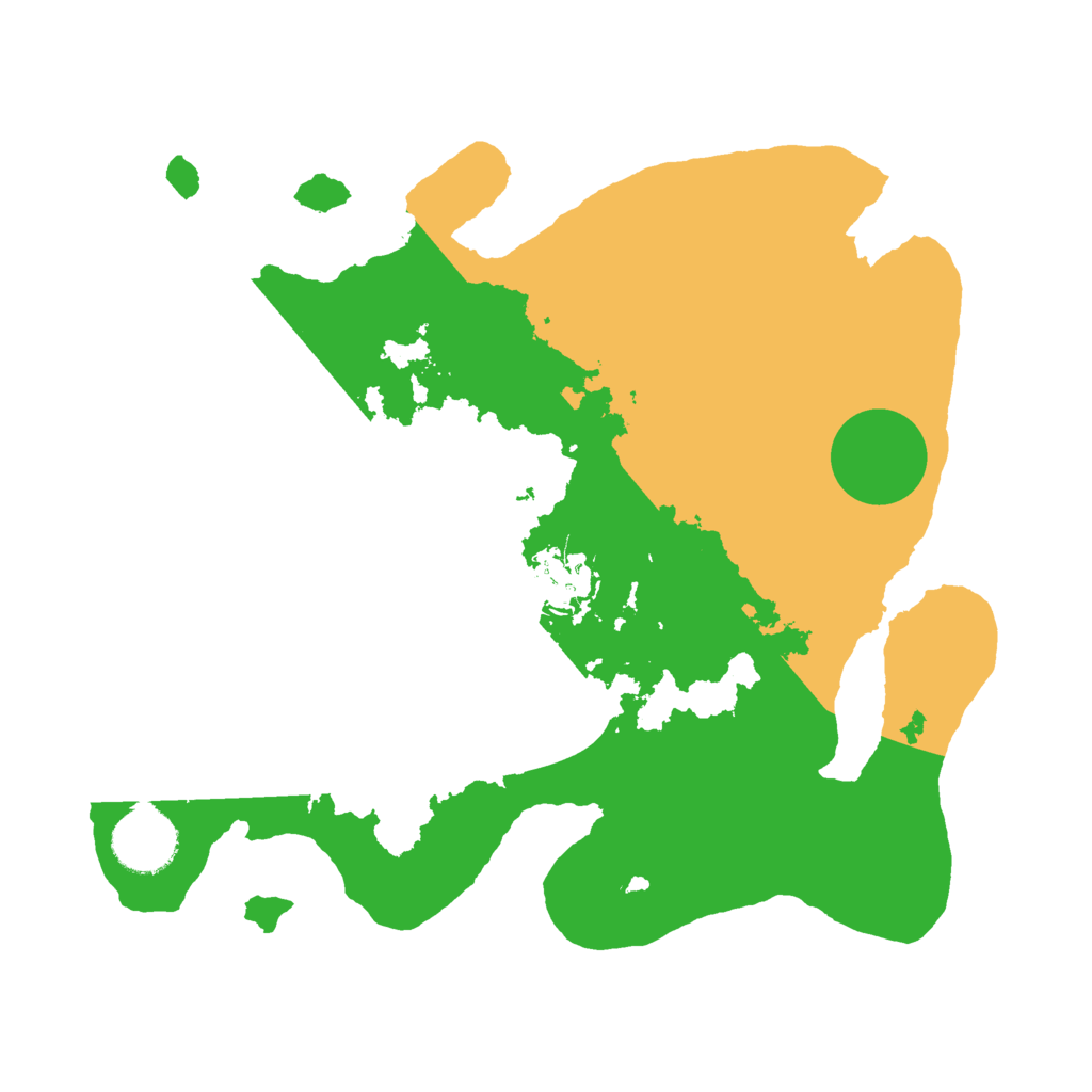 Biome Rust Map: Barren, Size: 3000, Seed: 1919095531