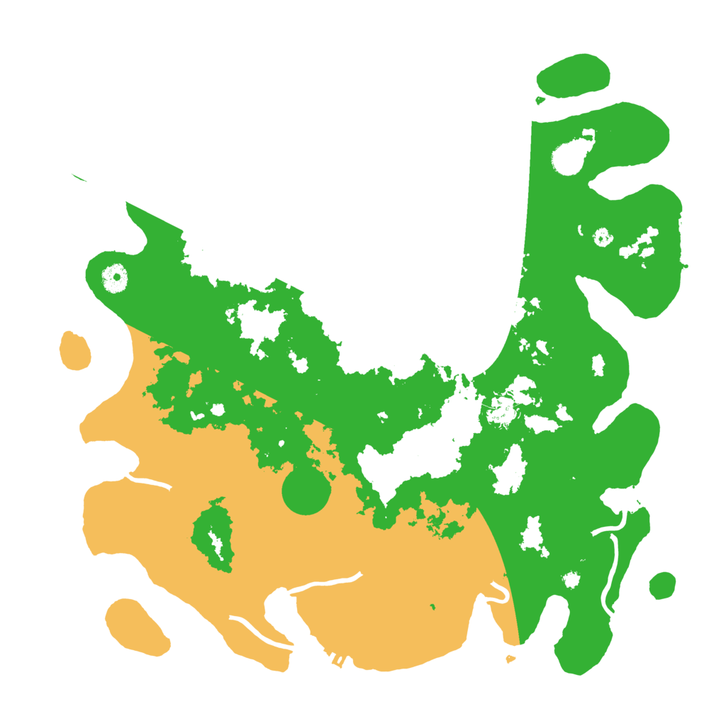 Biome Rust Map: Procedural Map, Size: 4000, Seed: 1221536345