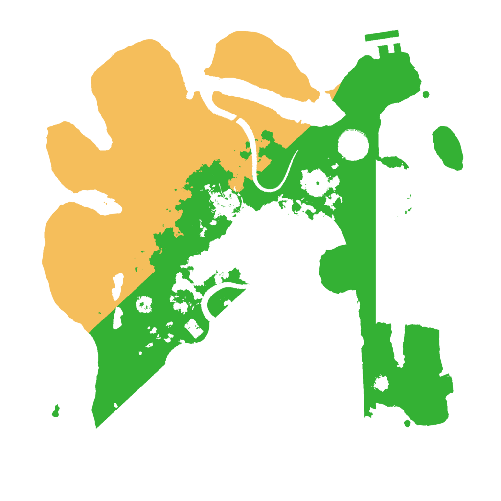Biome Rust Map: Procedural Map, Size: 3000, Seed: 2083862733