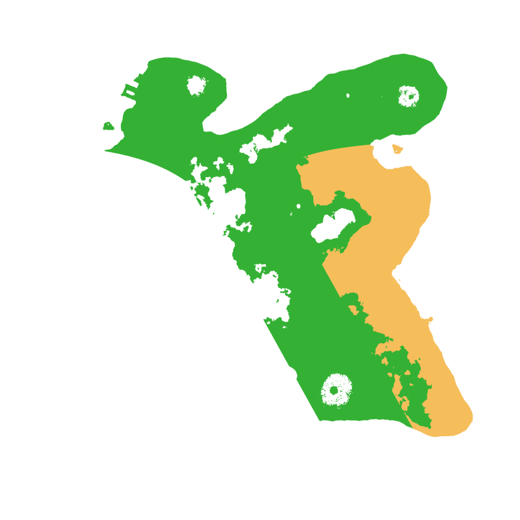 Biome Rust Map: Procedural Map, Size: 2500, Seed: 765632274
