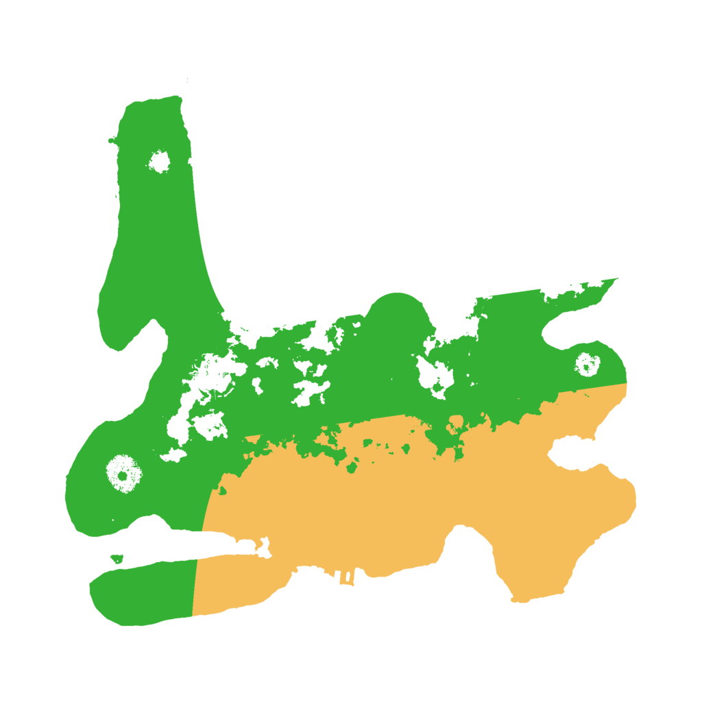 Biome Rust Map: Procedural Map, Size: 3000, Seed: 488594506