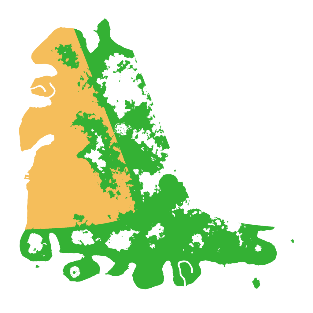 Biome Rust Map: Procedural Map, Size: 4400, Seed: 12312321