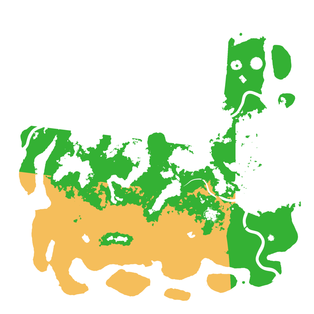 Biome Rust Map: Procedural Map, Size: 4500, Seed: 20220421