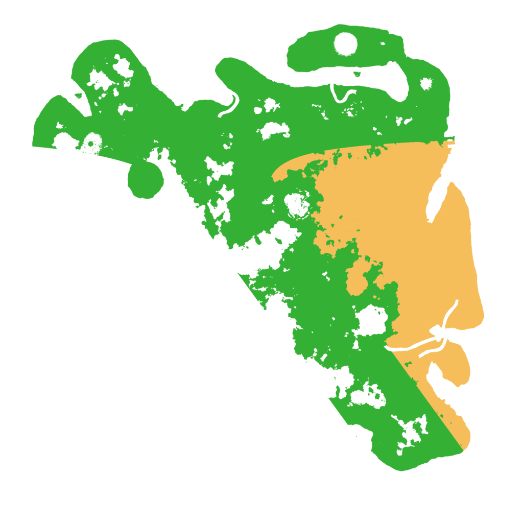 Biome Rust Map: Procedural Map, Size: 3950, Seed: 206591366