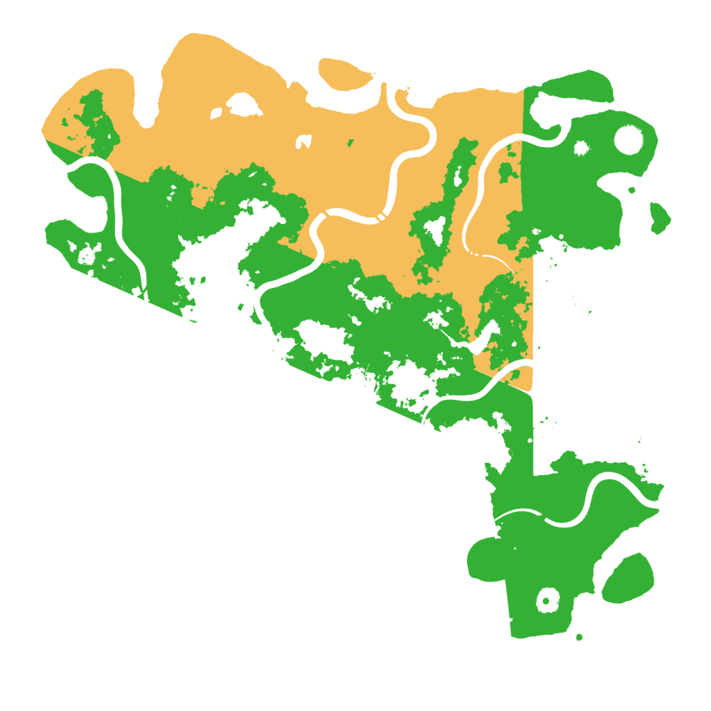 Biome Rust Map: Procedural Map, Size: 4300, Seed: 1894309662