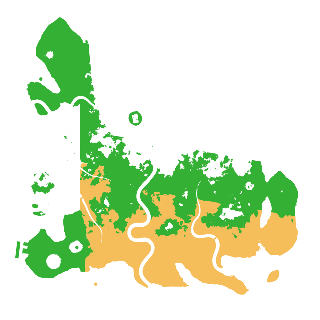 Biome Rust Map: Procedural Map, Size: 3850, Seed: 847213949