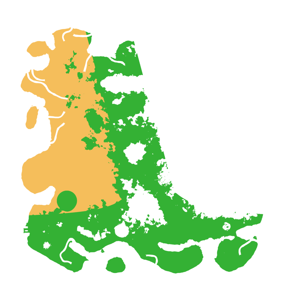 Biome Rust Map: Procedural Map, Size: 3850, Seed: 832177455