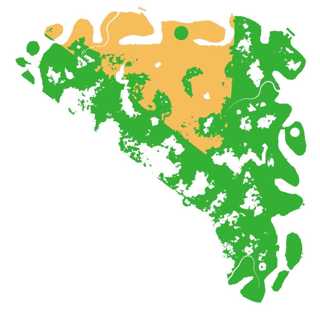 Biome Rust Map: Procedural Map, Size: 6000, Seed: 954954954