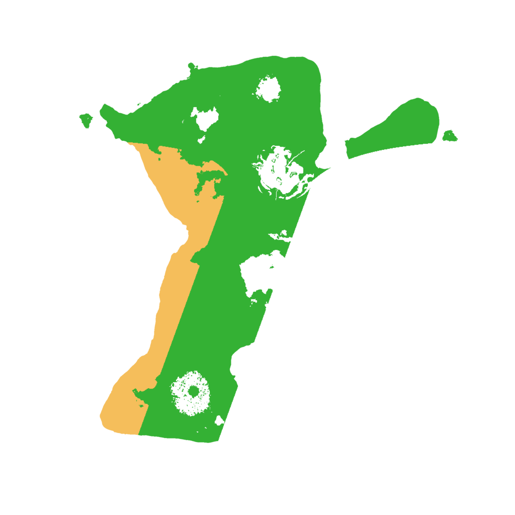 Biome Rust Map: Procedural Map, Size: 1900, Seed: 258