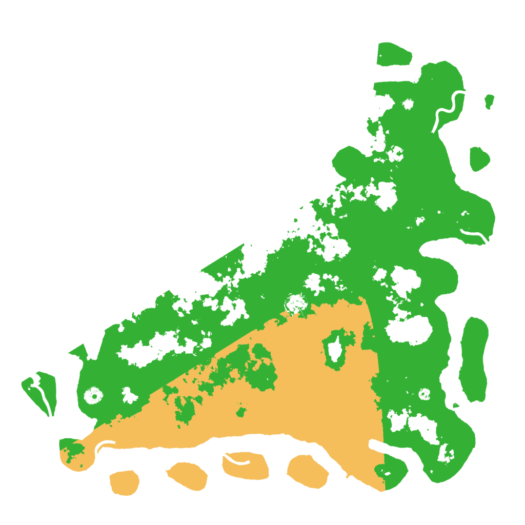 Biome Rust Map: Procedural Map, Size: 4500, Seed: 673858