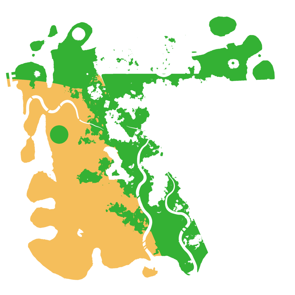 Biome Rust Map: Procedural Map, Size: 4250, Seed: 3615527