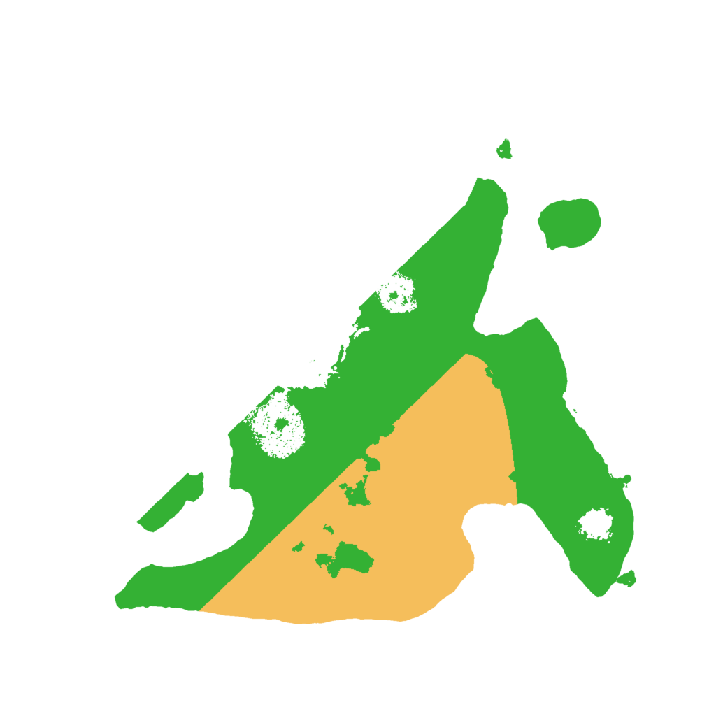 Biome Rust Map: Procedural Map, Size: 2000, Seed: 1137682