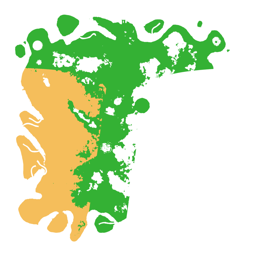 Biome Rust Map: Procedural Map, Size: 4500, Seed: 796612