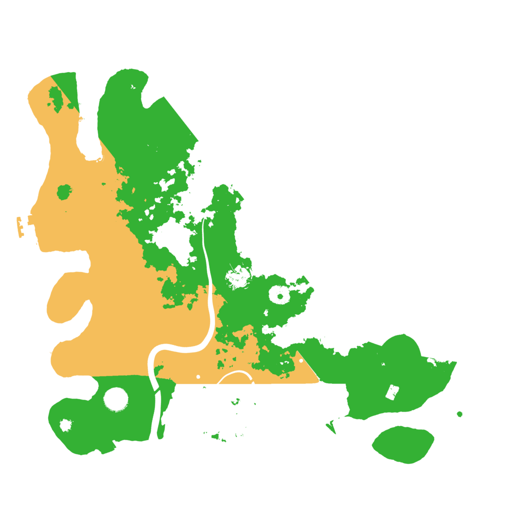 Biome Rust Map: Procedural Map, Size: 3750, Seed: 1441591763