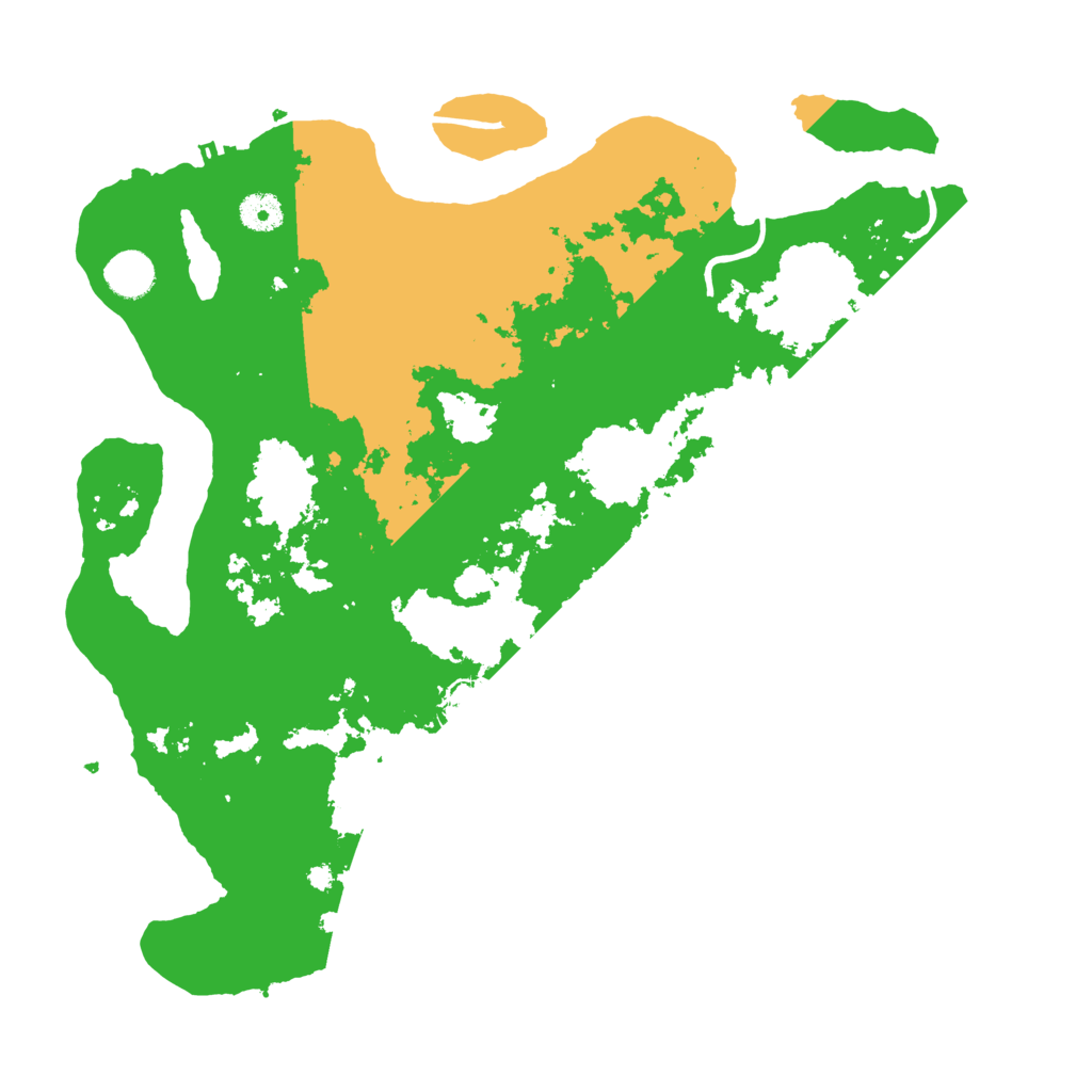 Biome Rust Map: Procedural Map, Size: 4000, Seed: 3408