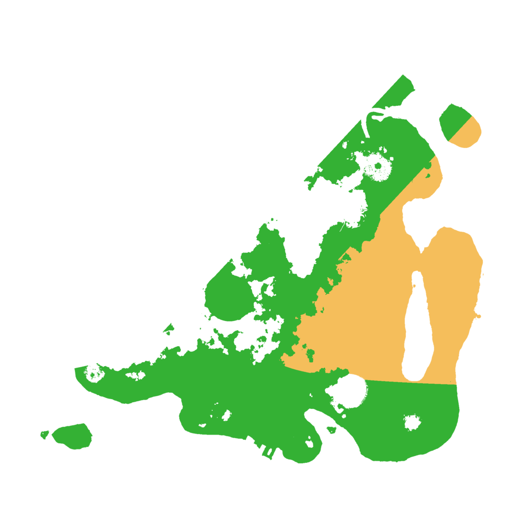 Biome Rust Map: Procedural Map, Size: 3000, Seed: 836429069