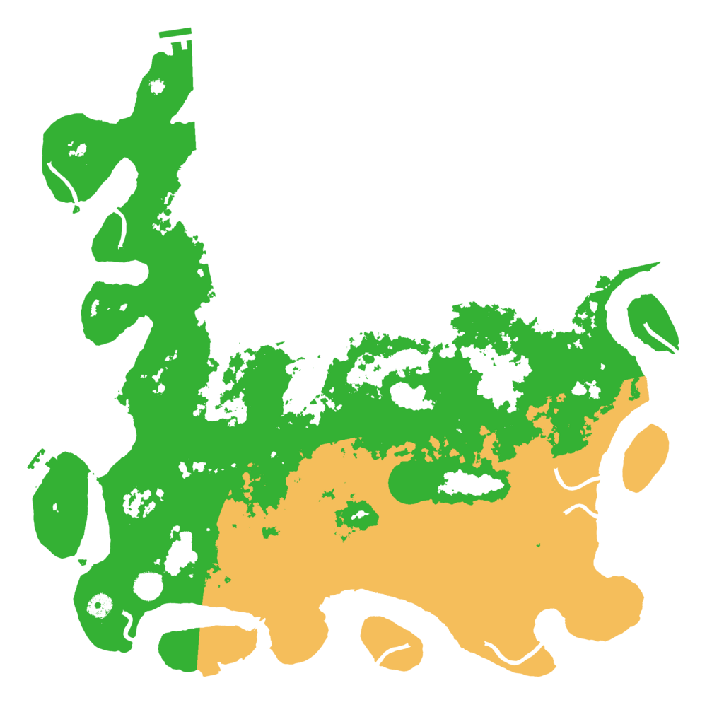Biome Rust Map: Procedural Map, Size: 4500, Seed: 144068008