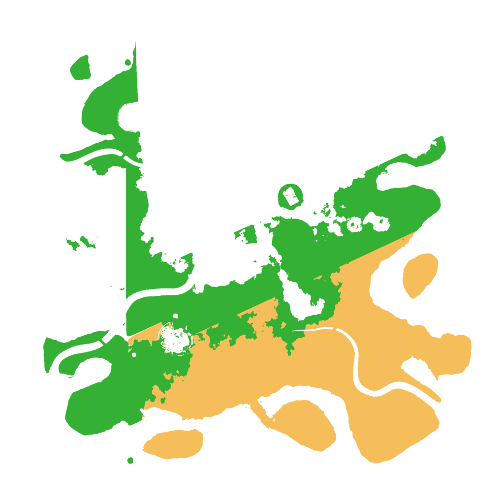 Biome Rust Map: Procedural Map, Size: 3250, Seed: 5595523
