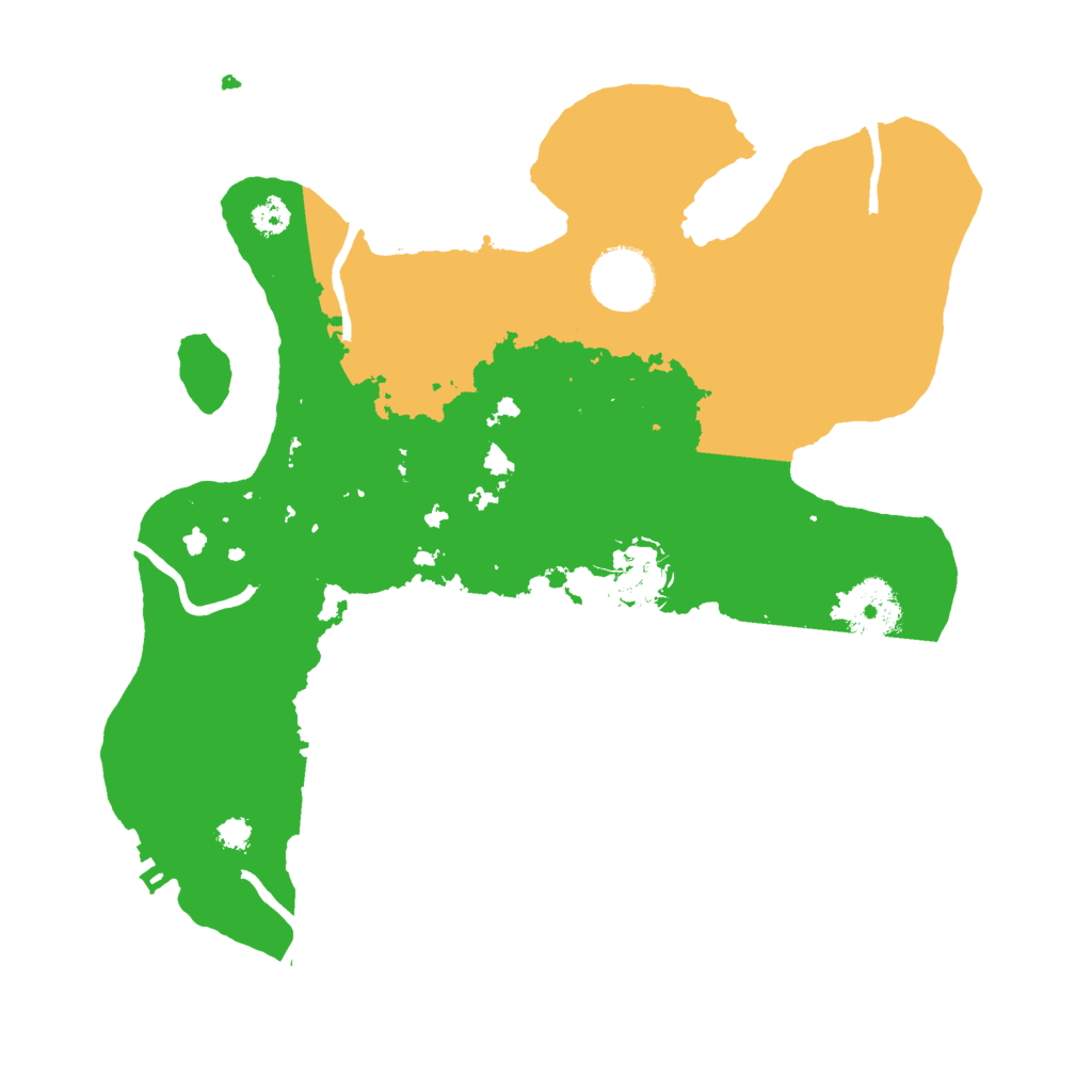 Biome Rust Map: Procedural Map, Size: 3000, Seed: 928420