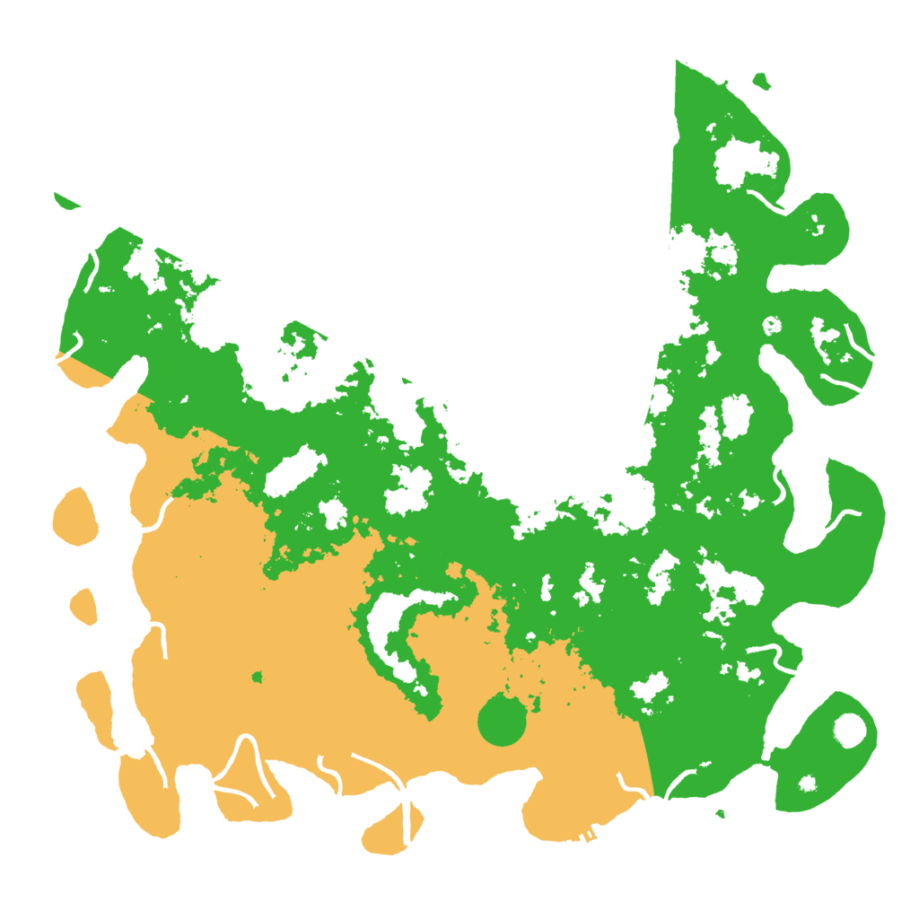 Biome Rust Map: Procedural Map, Size: 5000, Seed: 177013