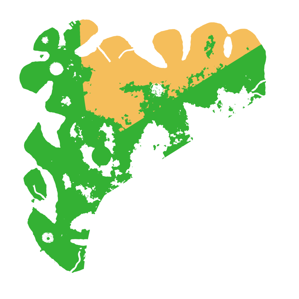 Biome Rust Map: Procedural Map, Size: 4050, Seed: 1711164708