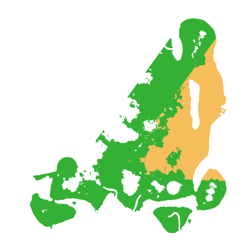Biome Rust Map: Procedural Map, Size: 3250, Seed: 1884081