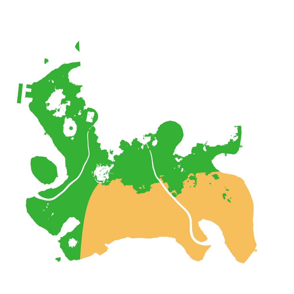 Biome Rust Map: Procedural Map, Size: 3000, Seed: 133
