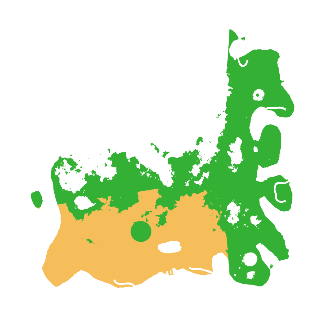 Biome Rust Map: Procedural Map, Size: 4000, Seed: 586947