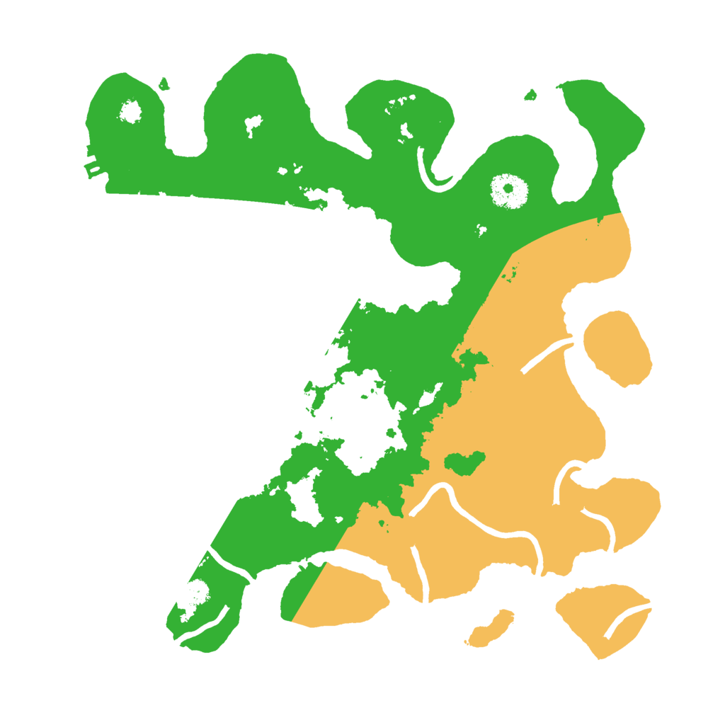 Biome Rust Map: Procedural Map, Size: 3000, Seed: 78740942