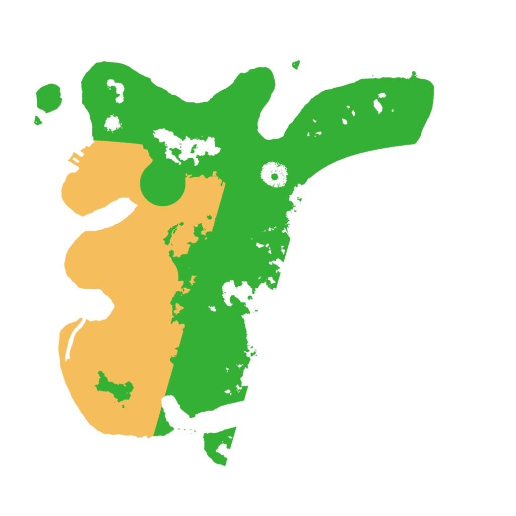 Biome Rust Map: Procedural Map, Size: 3000, Seed: 1555382630