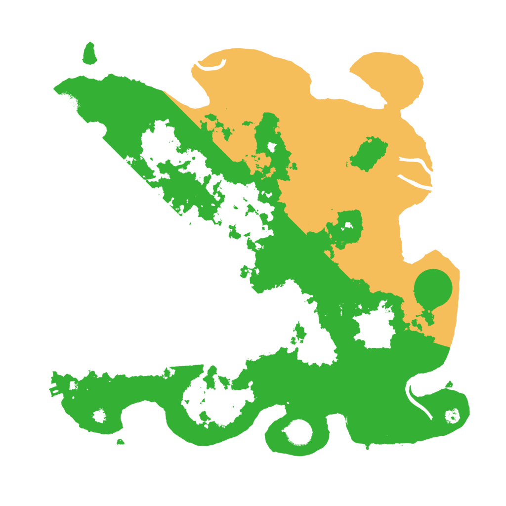 Biome Rust Map: Procedural Map, Size: 3500, Seed: 1724366674
