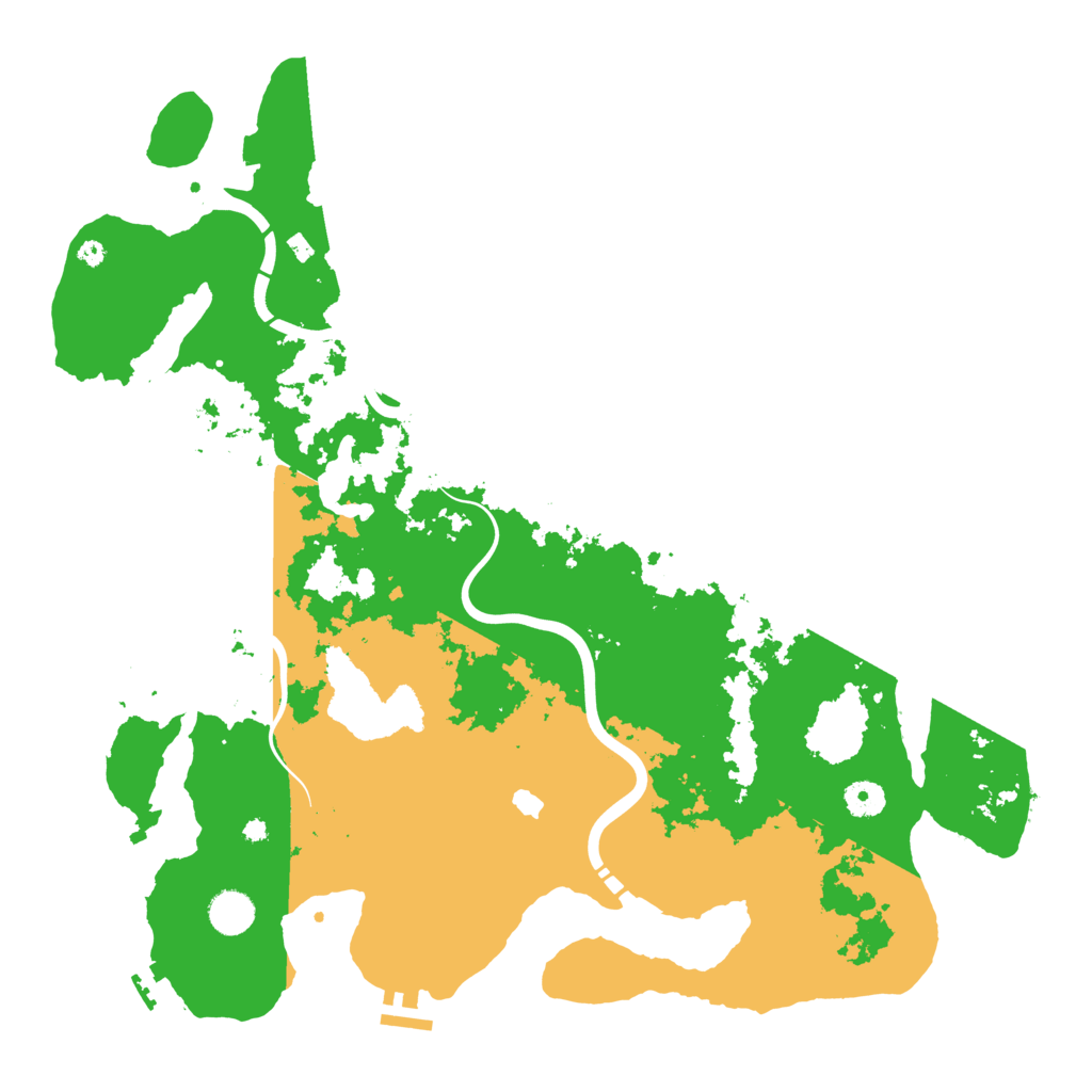 Biome Rust Map: Procedural Map, Size: 4250, Seed: 121315421