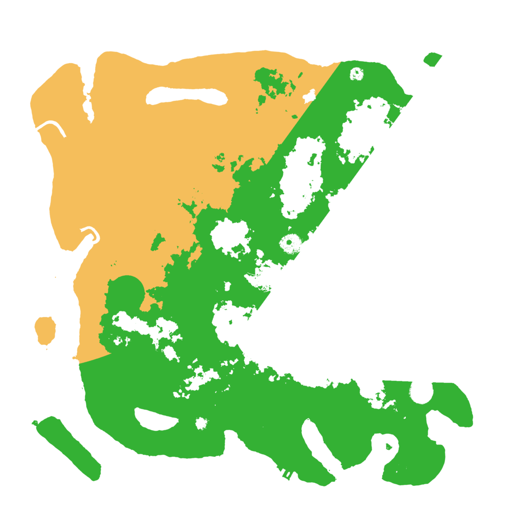 Biome Rust Map: Procedural Map, Size: 3950, Seed: 408561278