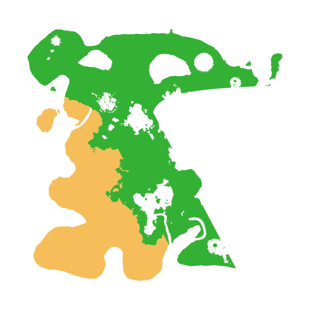 Biome Rust Map: Procedural Map, Size: 3000, Seed: 937120417