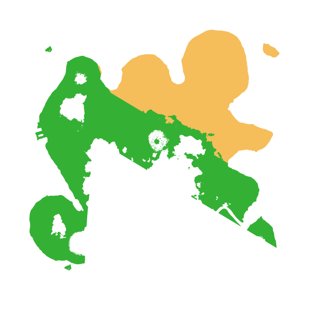 Biome Rust Map: Procedural Map, Size: 2500, Seed: 365123