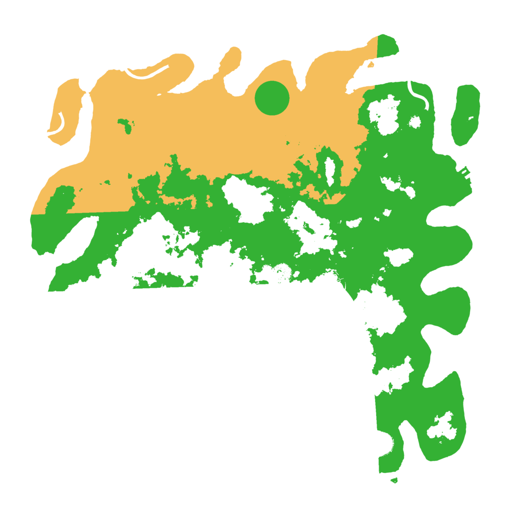 Biome Rust Map: Procedural Map, Size: 3950, Seed: 646078325