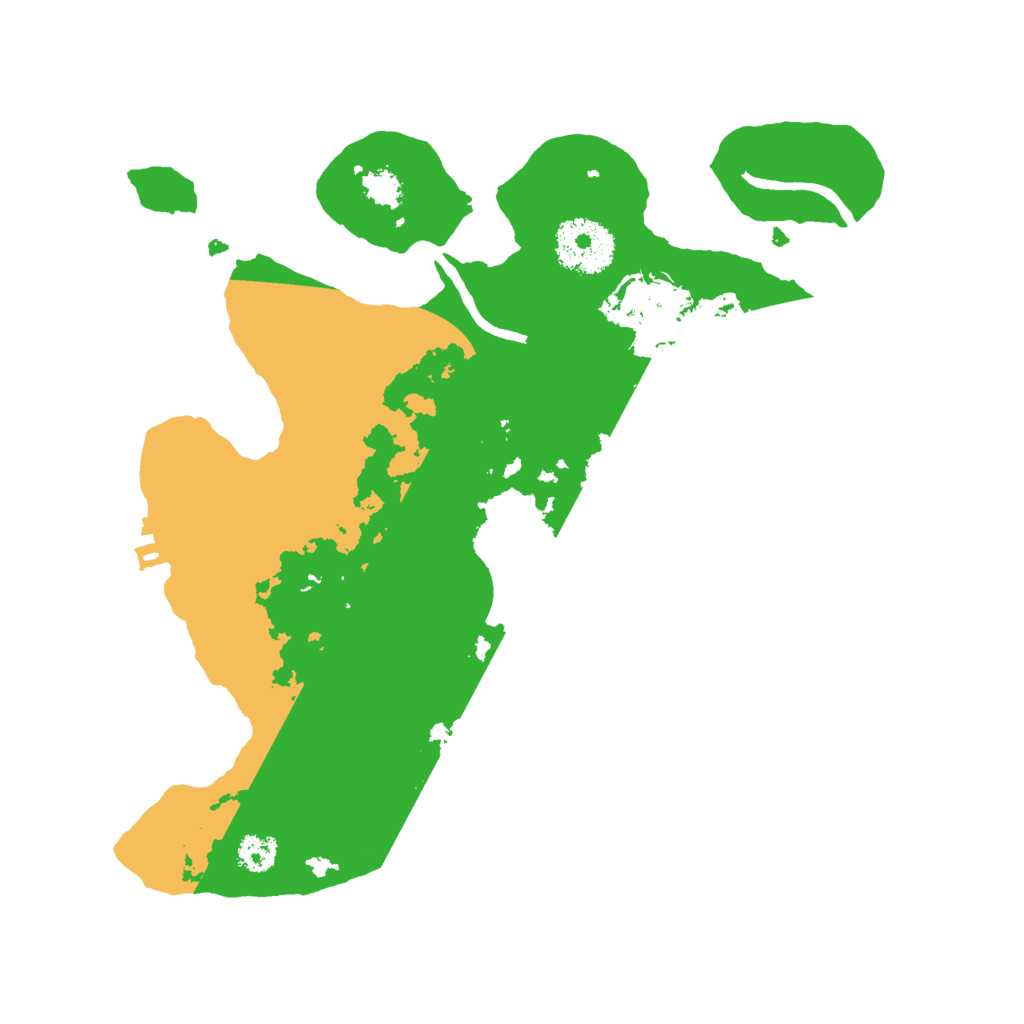 Biome Rust Map: Procedural Map, Size: 2700, Seed: 58020