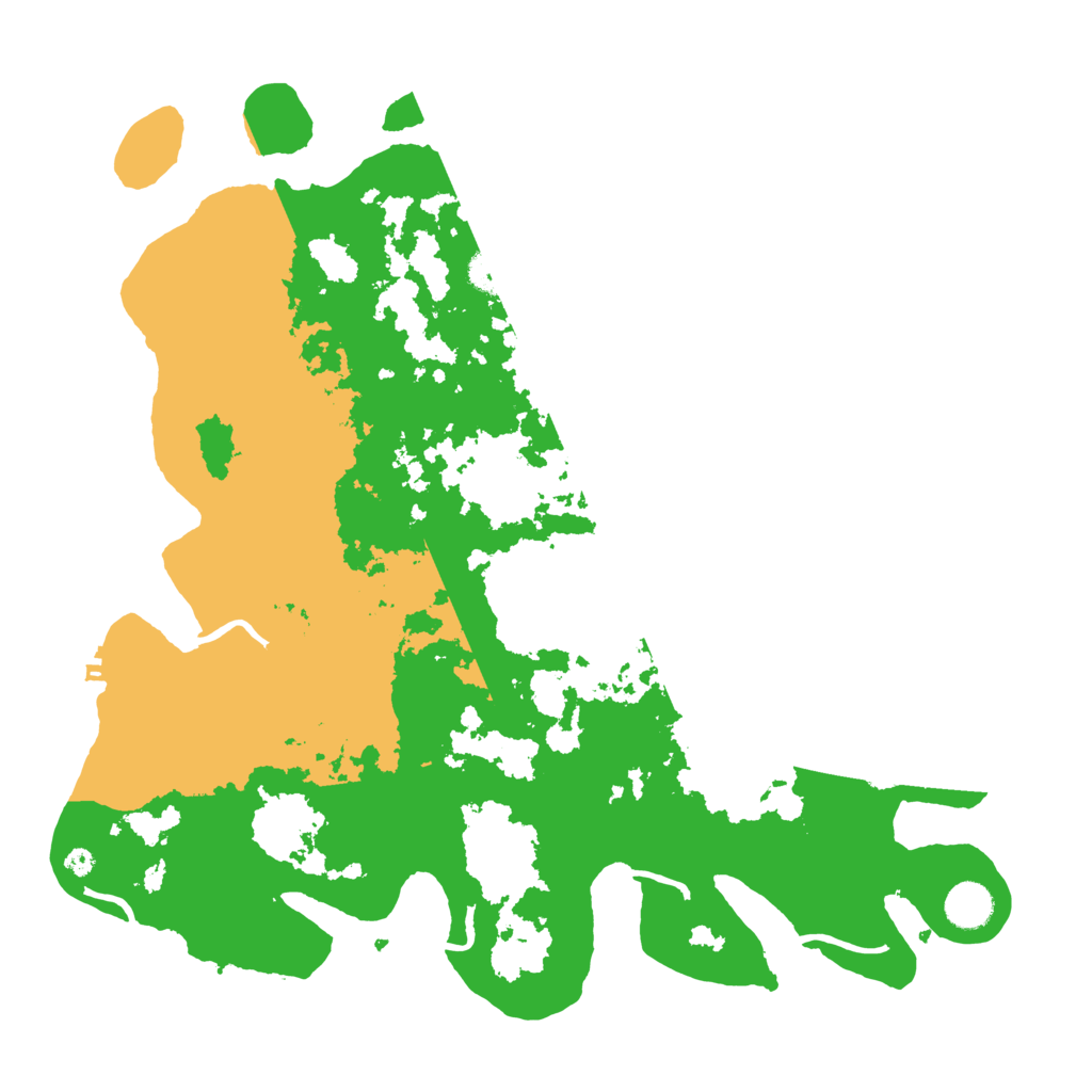 Biome Rust Map: Procedural Map, Size: 4050, Seed: 43801649