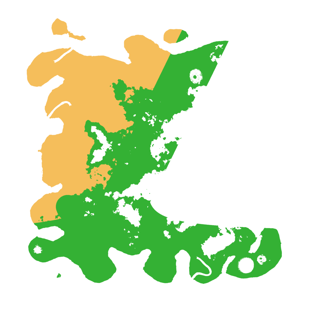 Biome Rust Map: Procedural Map, Size: 3500, Seed: 4072022