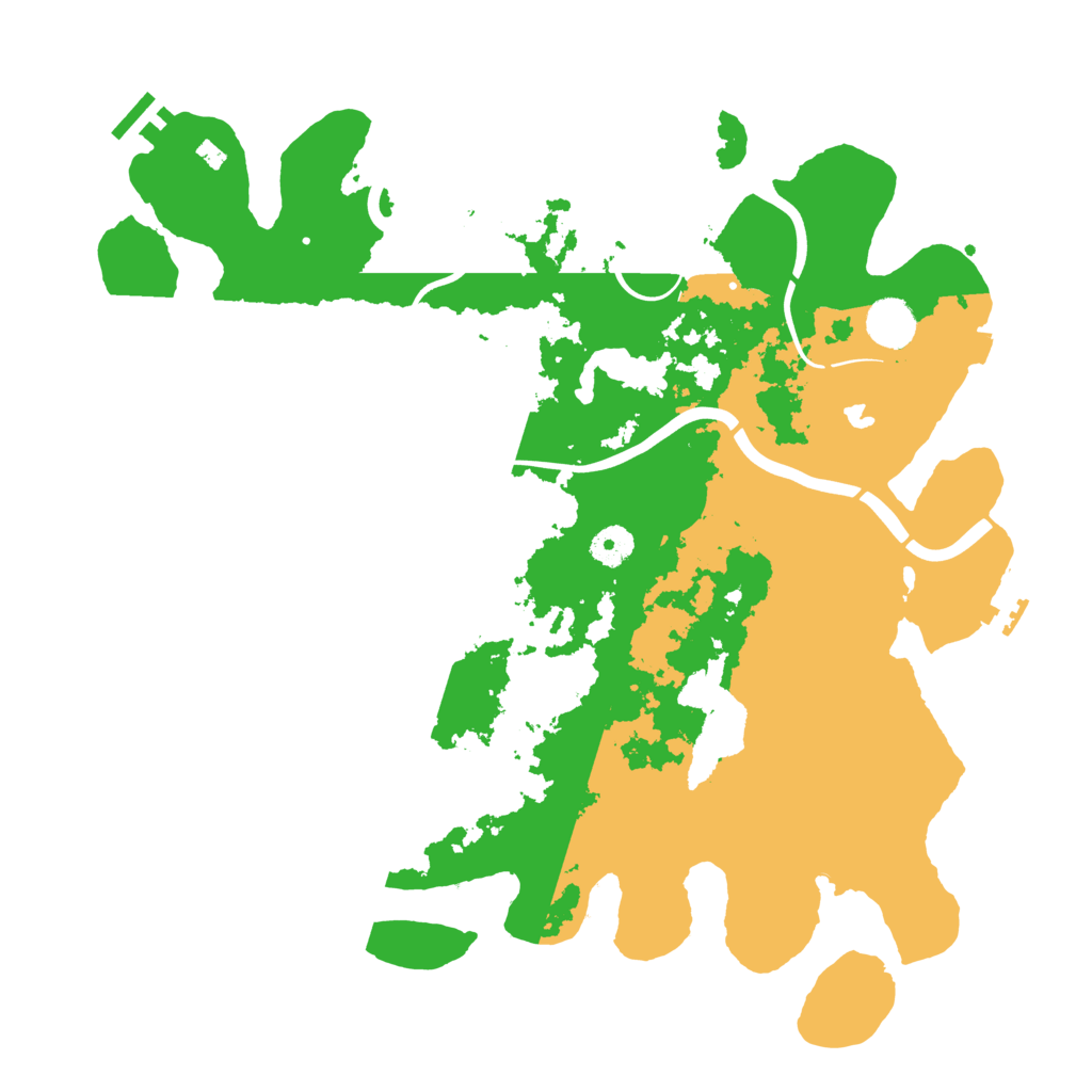 Biome Rust Map: Procedural Map, Size: 4000, Seed: 502940592