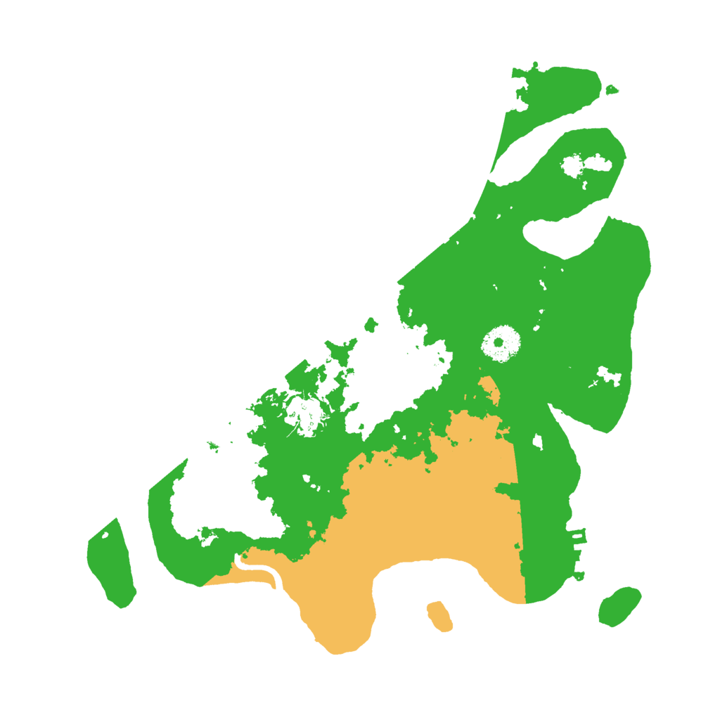 Biome Rust Map: Procedural Map, Size: 3000, Seed: 706278320