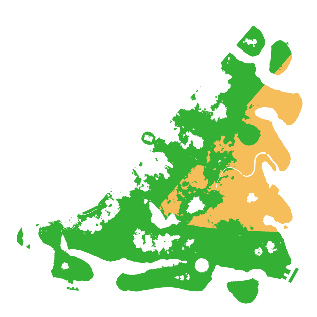 Biome Rust Map: Procedural Map, Size: 4000, Seed: 7528833