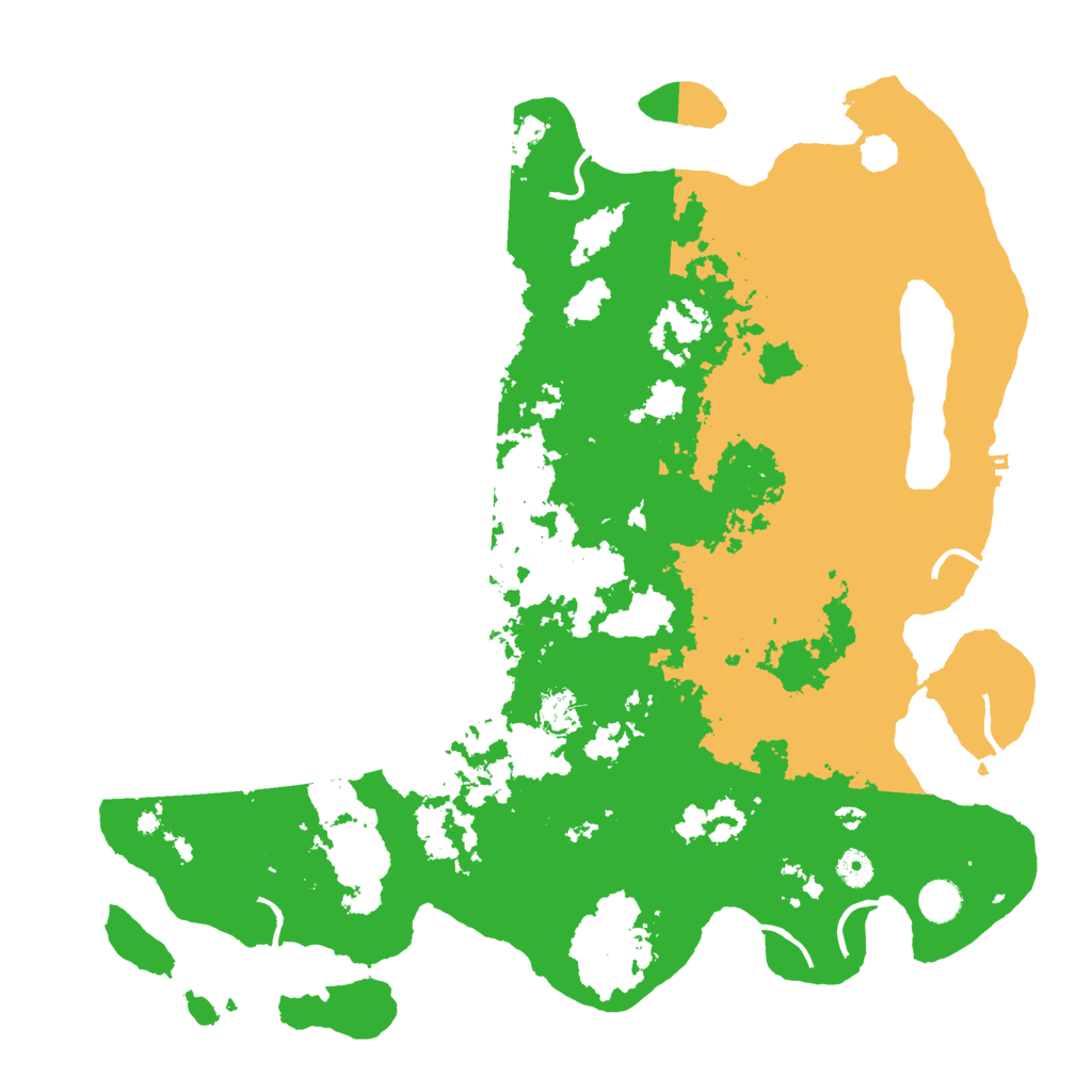 Biome Rust Map: Procedural Map, Size: 4500, Seed: 103066809