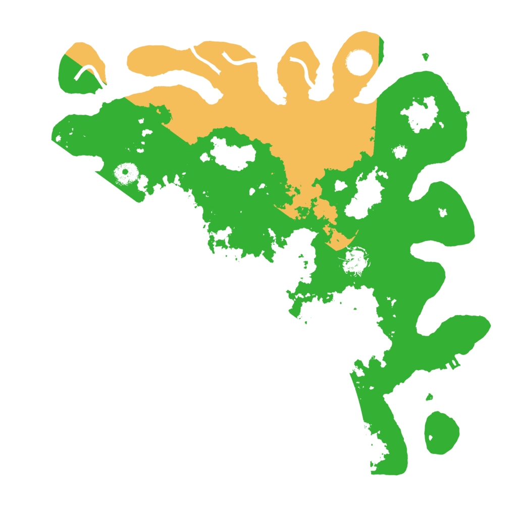 Biome Rust Map: Procedural Map, Size: 3500, Seed: 29713921