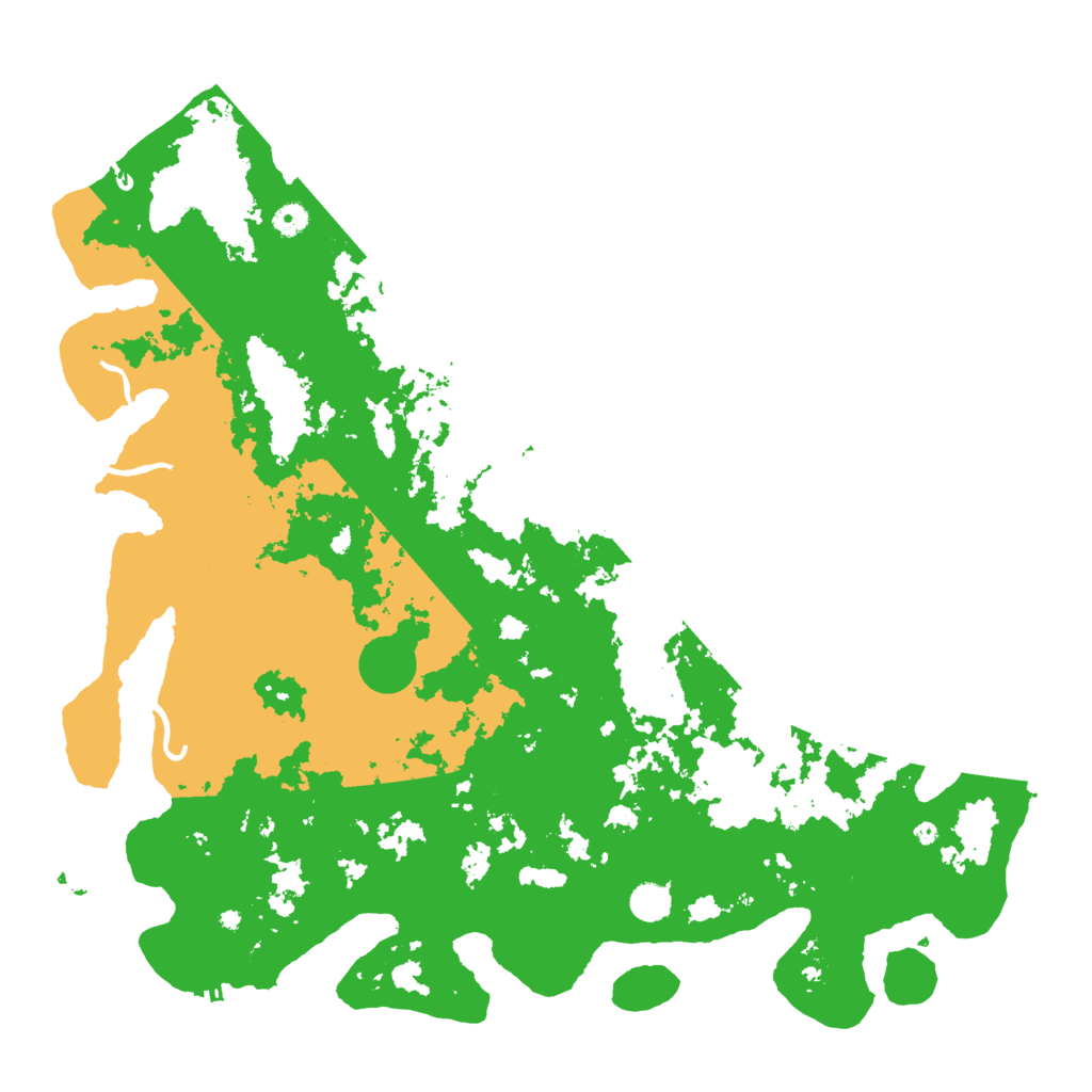 Biome Rust Map: Procedural Map, Size: 5000, Seed: 627642636