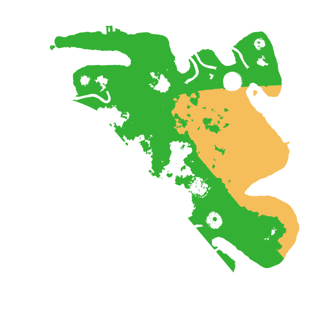 Biome Rust Map: Procedural Map, Size: 3000, Seed: 284277343