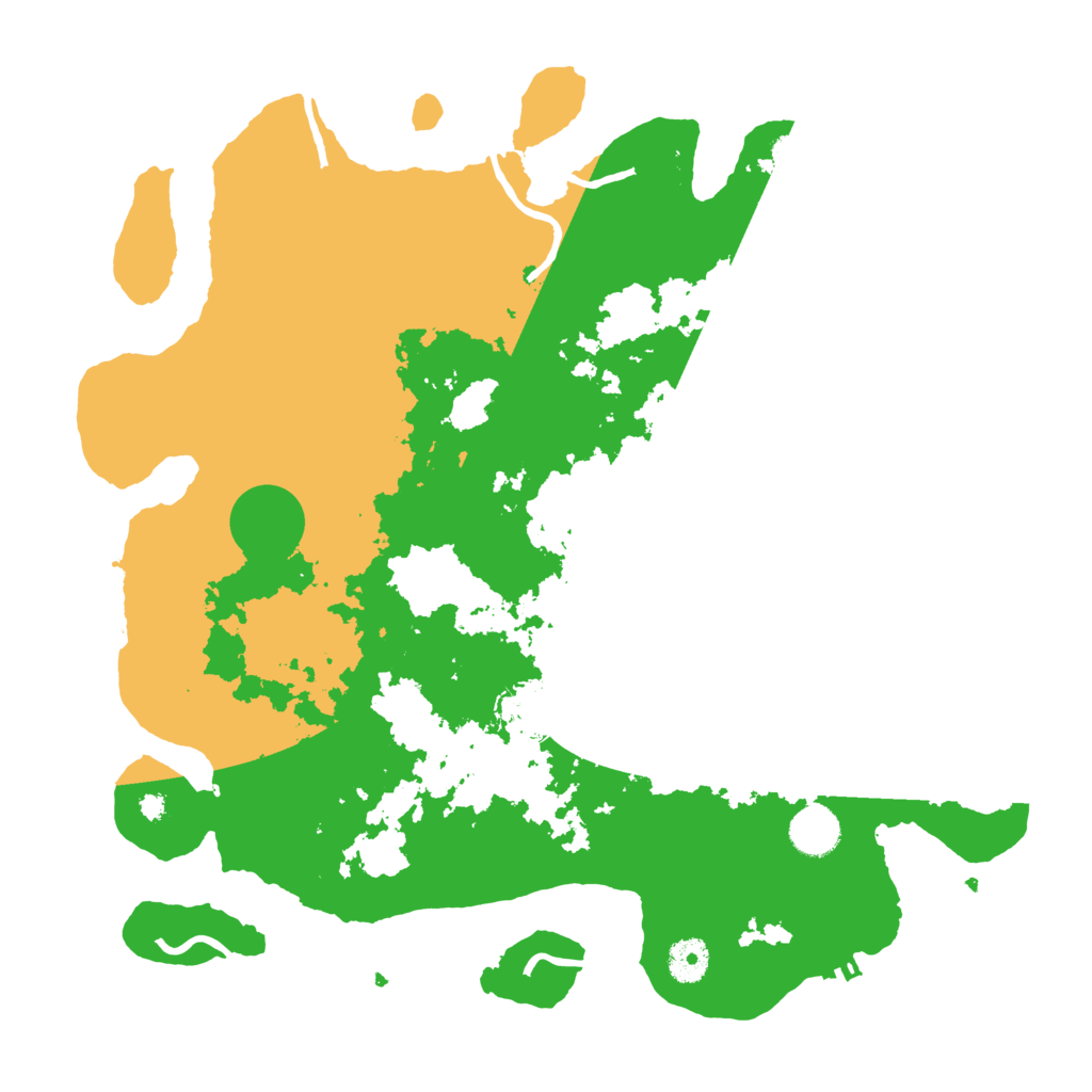 Biome Rust Map: Procedural Map, Size: 3850, Seed: 341839453